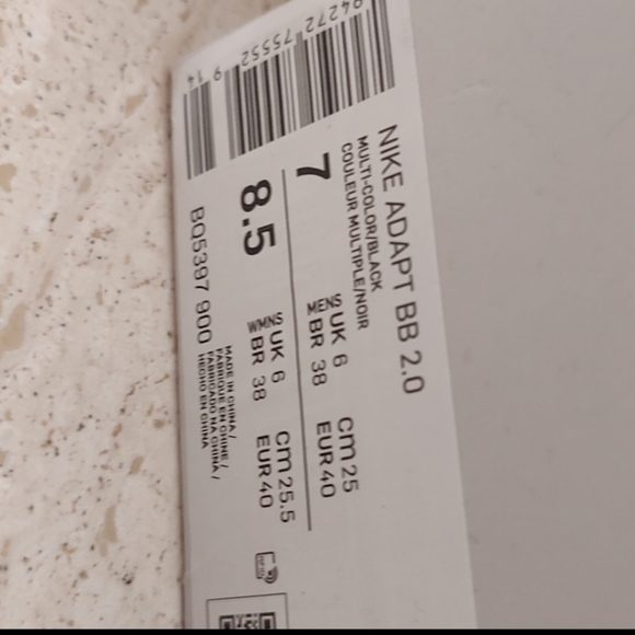 Self lacing Nike adapts (7) men's (8.5) womens - Picture 9 of 15